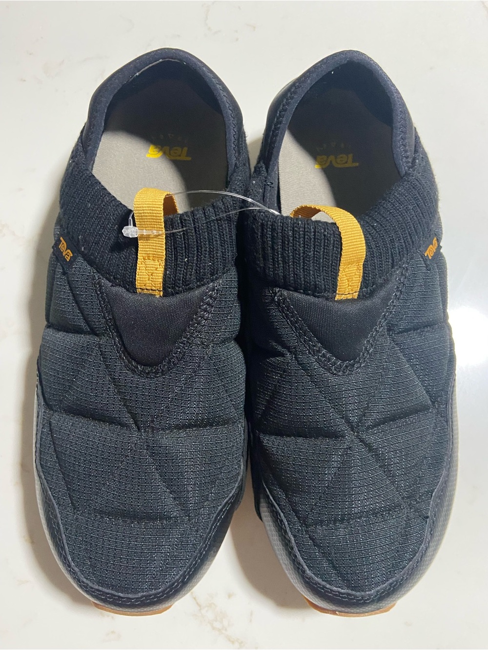 TEVA Black Quilted  REEMBER Slip-On Shoes *DISPLAY ITEM